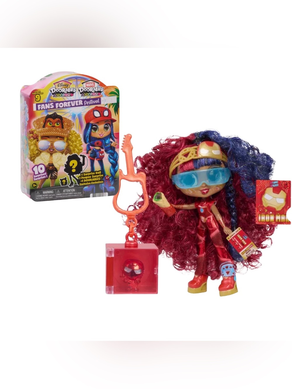Disney Doorables ADOORBS! Series 3 Festival-Themed Doll Iron Man